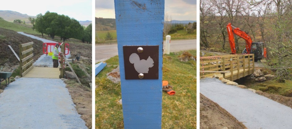 Construction of the Loch Ness 360° Trail