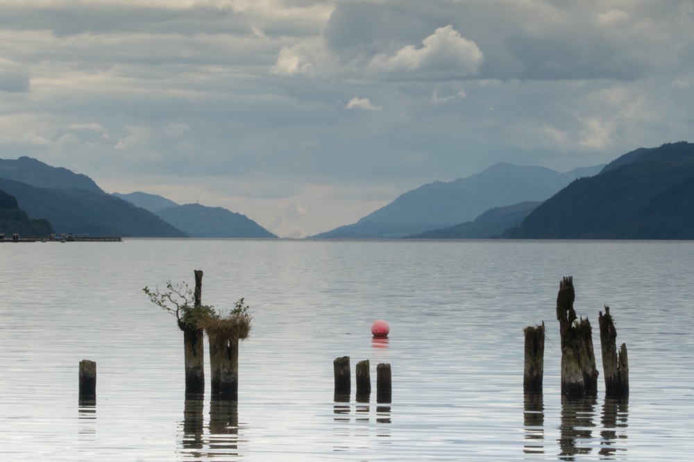Dores beach on Loch Ness