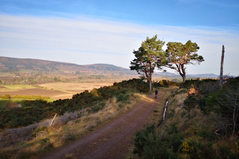 Approaching Inverness on the South Loch Ness Trail