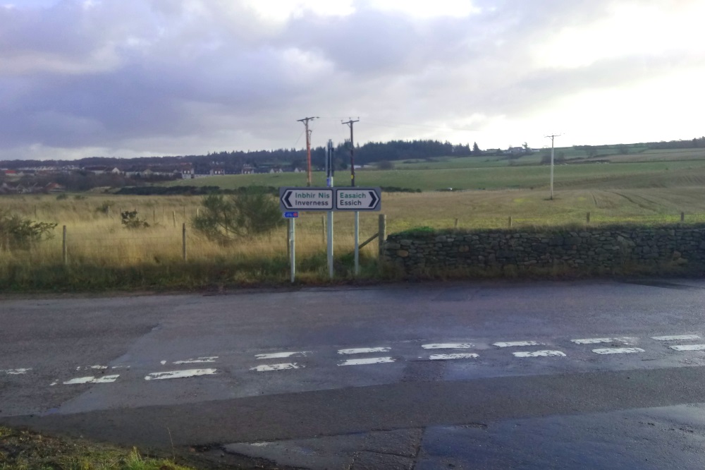 Road signs in Inverness