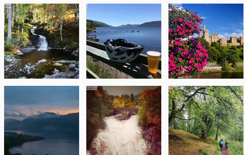 Instagram Snapshot of images