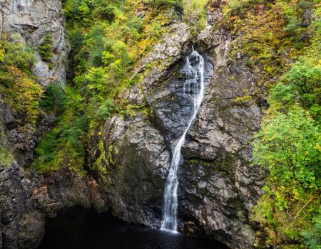 The Falls of Foyer in the Autumn