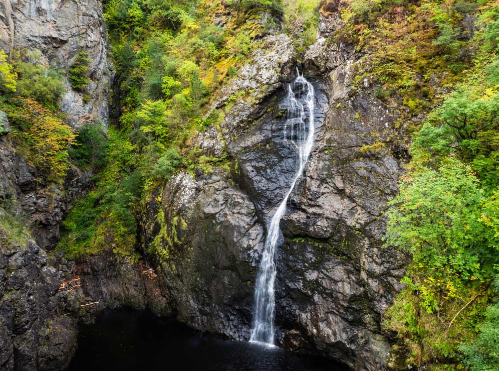 The Falls of Foyer in the Autumn