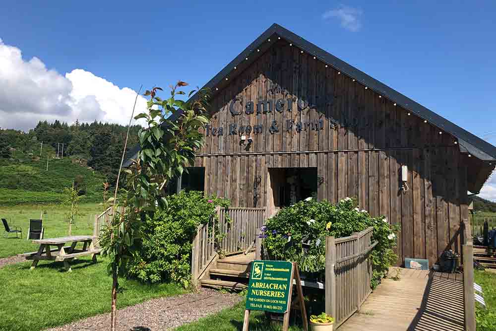 Exterior of at Camerons Tea Room
