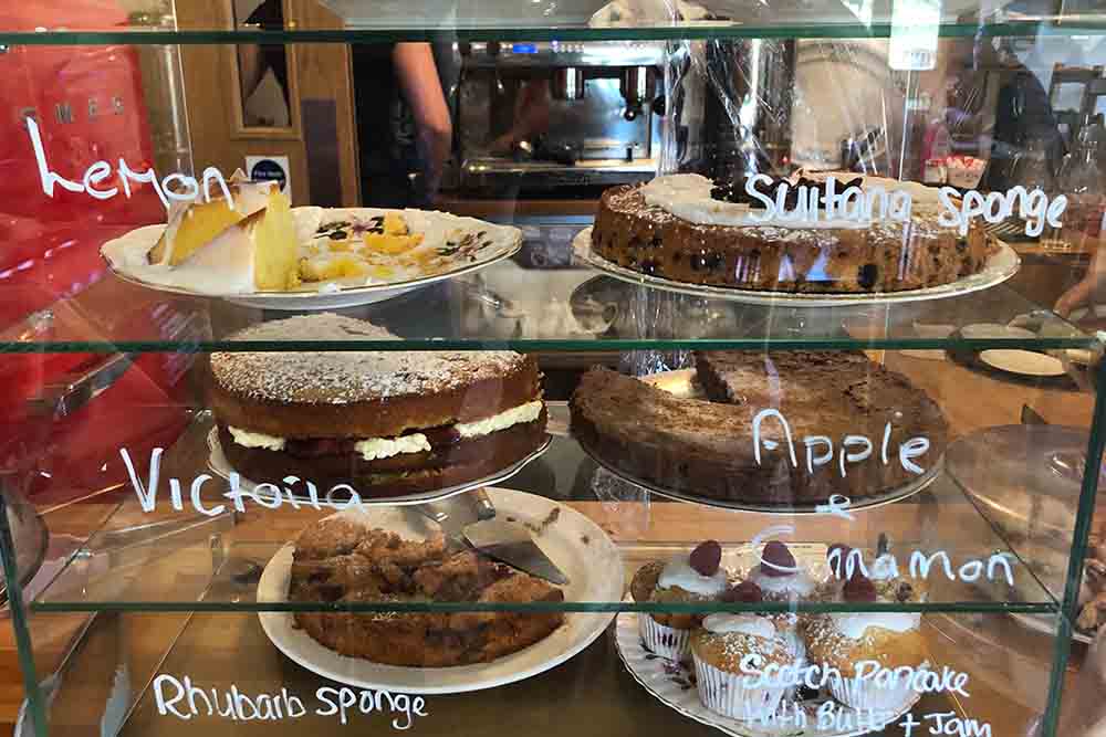 Cakes at at Camerons Tea Room