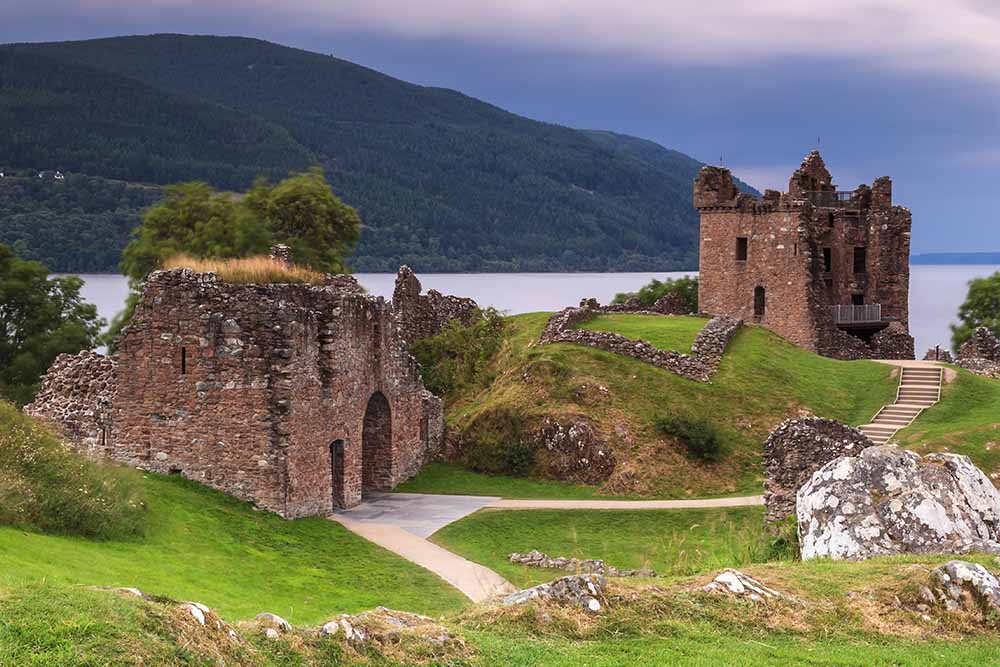 urquhart castle by loch ness