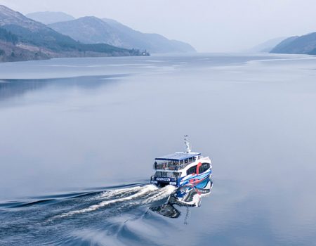 cruising on loch ness