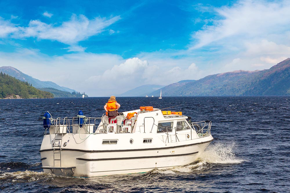 a loch ness boat