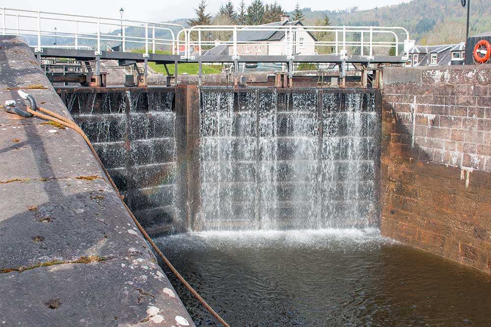 A loch on The Caledonian Canal