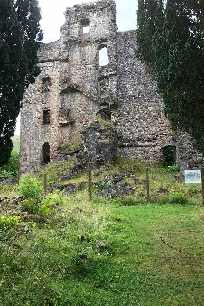 Glengarry Castle on the Great Glen Way